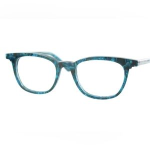 NWOT Matttew Parodia Eyeglass Frame in Blue Marble